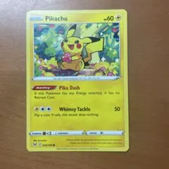 ポケモンカード 海外 ジェネラルミルズ ピカチュウ ホロ 25周年 プロモ