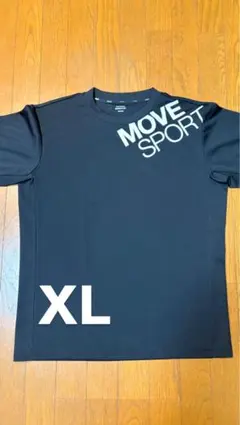 MOVE SPORT ブラック Tシャツ XL