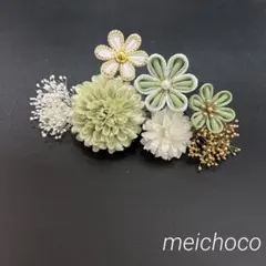 卒業式　成人式　結婚式　髪飾り