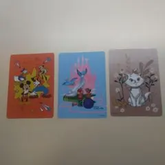 【非売品】ディズニーストア カード 3枚セット