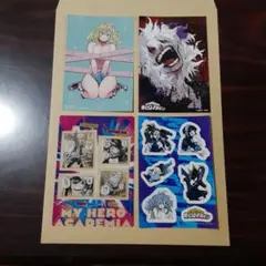 僕のヒーローアカデミア ポストカード等4枚セット