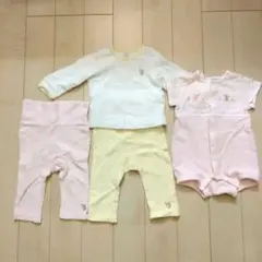 familiar ロンパース、パジャマセット 60~75cm、70〜85cmのサムネイル