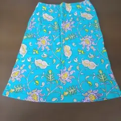 新品】MARIO VALENTINO エプロン /花柄 ブルー - メルカリ