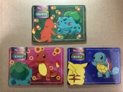 明治 ポケモン スーパーチェンジ3Dカード 4枚 - メルカリ