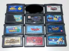 ゲームボーイアドバンス ソフト11本セット