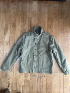 【韓国】ミリタリージャケット　裏ボア　L