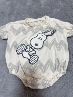 未使用 ベビー服、スヌーピー、ロンパース、70センチ
