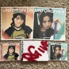LESSERAFIM UNFORGIVEN 日本盤シングル 特典セット