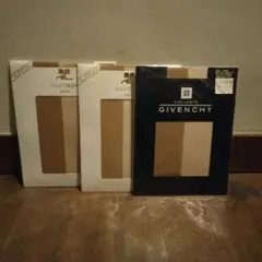 GIVENCHY、courreges ベージュストッキング3足セット 新品未使用
