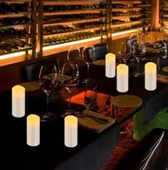 LEDキャンドル 6個セット ウェルカムスペース 結婚式