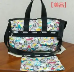 LeSportsac(レスポートサック)ボストンバッグ斜め掛けバッグ