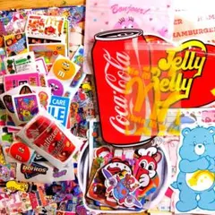 アメキャラセット♡メモ帳おすそ分け バラメモ シール デザペ他色々 D