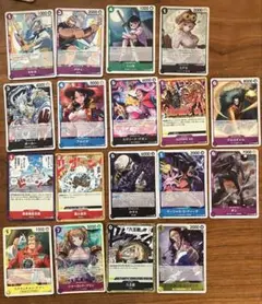 ワンピースカード ドンカードまとめ売り18枚
