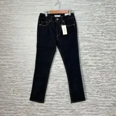 コンフォートベーシック スキニーデニム Sサイズ 濃紺 新品タグ付き