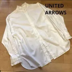 UNITED ARROWS【タグ付未使用】C/L スタンドフリルシャツ G 長袖 