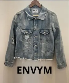 ENVYM デニムジャケット 2025年最新】ENVYM Gジャン・デニムジャケット・カバーオールの