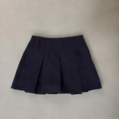 GU プリーツスカート ブラック　Sサイズ