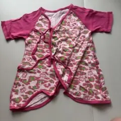 baby doll肌着　豹柄　ピンク　ベビー　ベビド　王冠