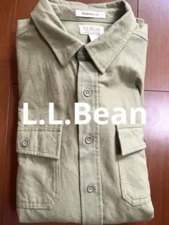 L.L.Bean チモイシャツ XL-TALL オリーブグリーン