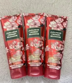Japanese Cherry Blossom ボディクリーム 3本セットのサムネイル