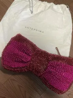 正規品ANTEPRIMA ピンク クラッチバッグ