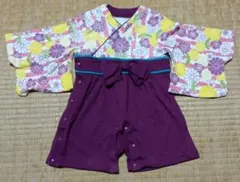 袴ロンパース　80