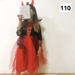 ヴァンパイア ワンピース 110 ハロウィン コスチューム 仮装 吸血鬼 デビル