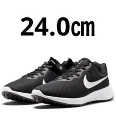 中古　ナイキ レボリューション6 フライイース キッズシューズ 24cm