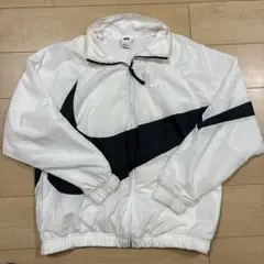 お値下げ！Nike ナイロンジャケット Lサイズ ホワイト/ブラック