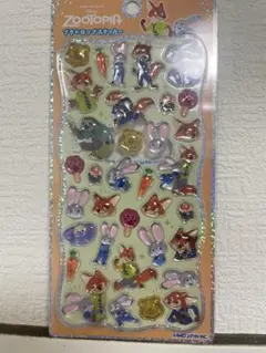 ◎即日発送◎【正規品】ディズニー　ズートピア プチドロップステッカー