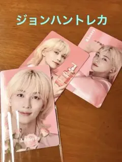 ジョンハン　トレカ3枚組　 &honey