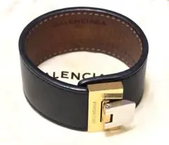 フェンディ リバーシブル レザー ブレスレット FFロゴ バングル 青 黄 