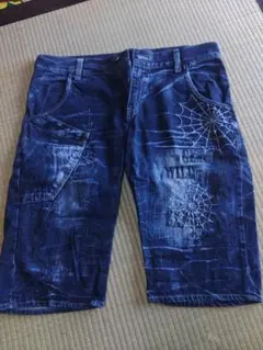 デニムジーンズハーフ