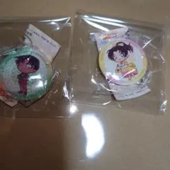 名探偵コナン くら寿司 缶バッジ 服部平次　和葉
