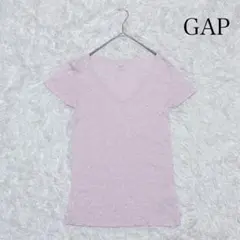 ギャップ GAP stretch 半袖 カットソー トップスTシャツ Vネック