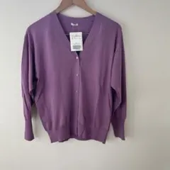 金ボタン カーディガン