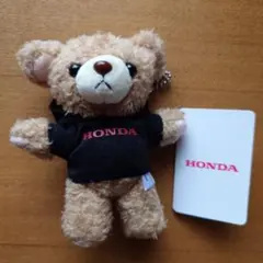 ホンダ HONDA ベア マスコット テディ キーホルダー ブラックのサムネイル