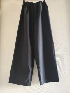 現代風モンペМ〜LL先染播州織綿100%ブロード生地★イージーパンツ