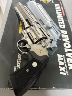 ジャンク UNLIMITED REVOLVER アンリミテッド リボルバー マルシン アンリミテッドリボルバー X カートリッジ仕様 ブラック