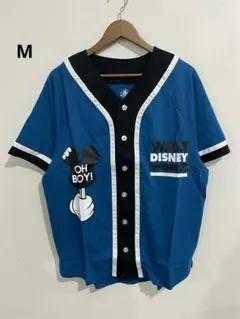 WDW ディズニー ミッキ ベースボールシャツ 男女兼用