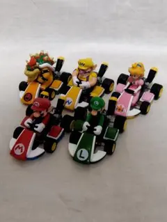 マリオカート プルバックカー5体セット