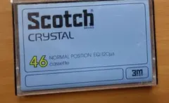 Scotch Crystal カセットテープ