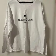 courrèges 長袖Tシャツ ホワイト