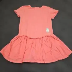 Chloe ワンピース 18M コーラルピンク パイナップル刺繍のサムネイル