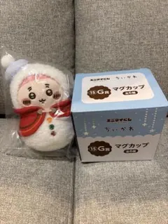 ちいかわエニマイくじ2025 古本屋（かに）セットE賞G賞マグカップマスコット