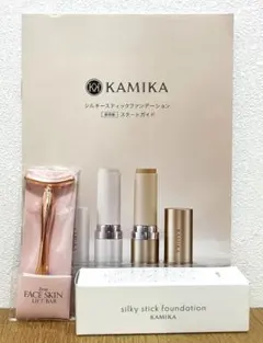 KAMIKA シルキー スティックファンデーションホワイト＆フェイスリフト 