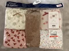 ELFINDOLL 女の子用ショーツ 110cm 5枚セット