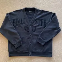 HOLLISTER ダークグレー カーディガン XL