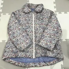 西松屋、花柄の中綿ダウンコート