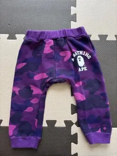 A BATHING APE キッズパンツ カモフラージュ柄のサムネイル